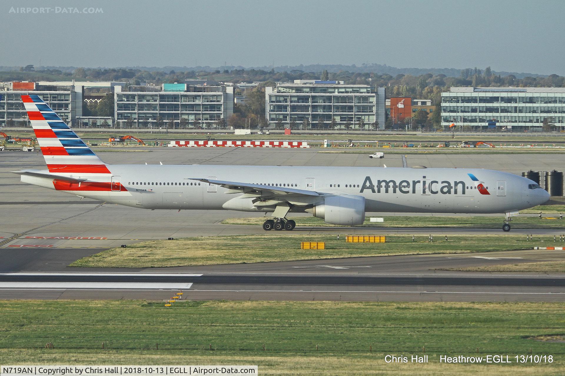 N719AN, 2013 Boeing 777-323/ER C/N 41668, Heathrow