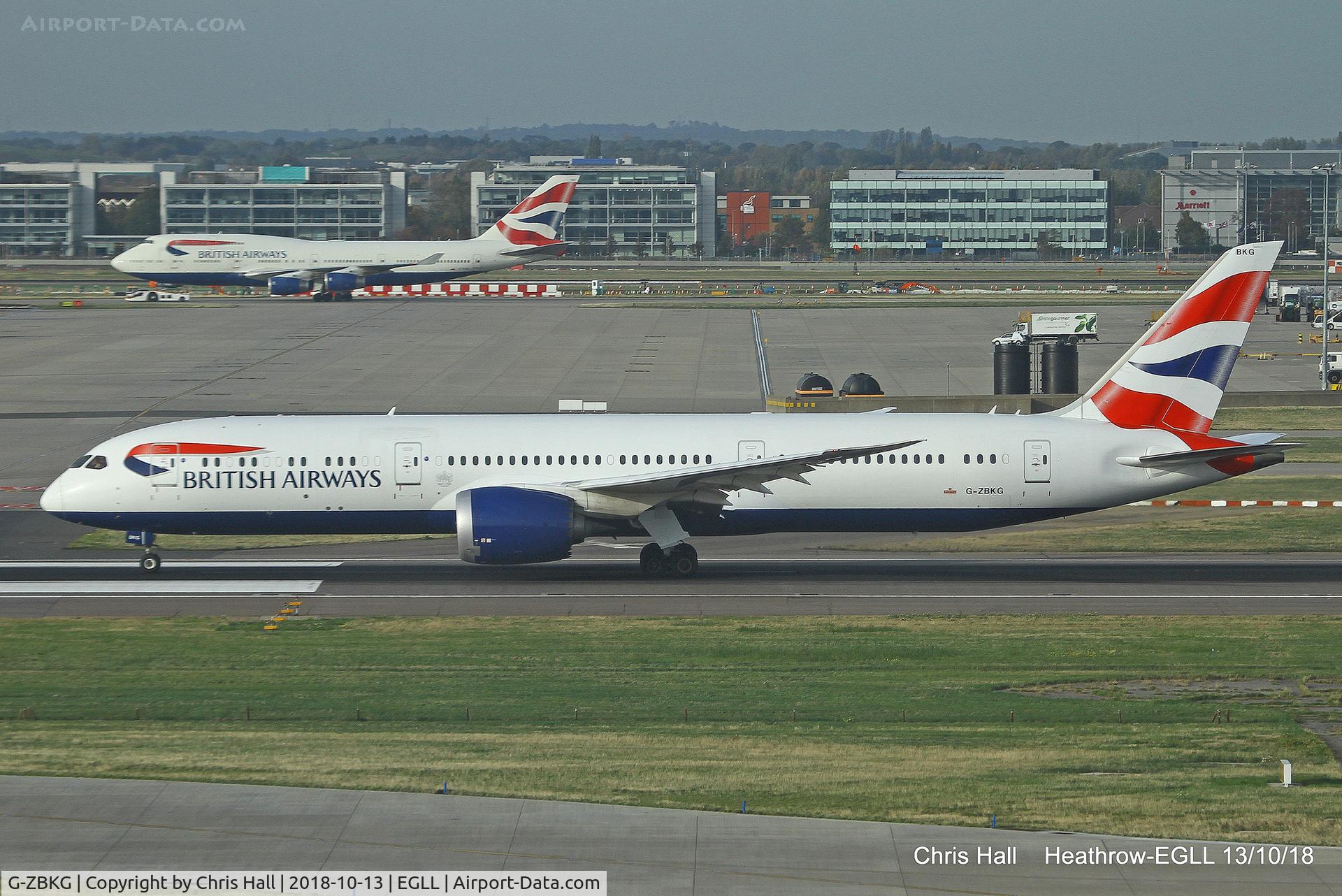 G-ZBKG, 2016 Boeing 787-9 Dreamliner C/N 38623, Heathrow
