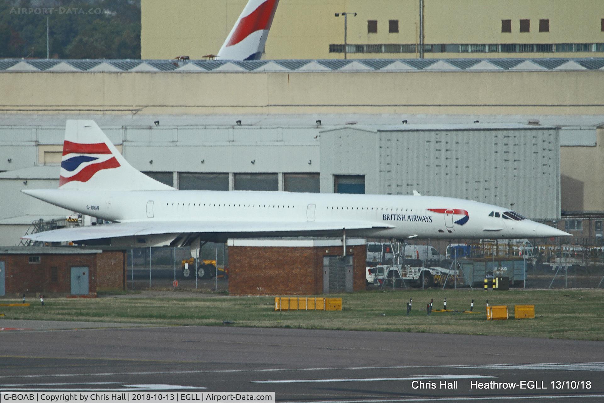 G-BOAB, 1976 Aerospatiale-BAC Concorde 1-102 C/N 100-008, Heathrow