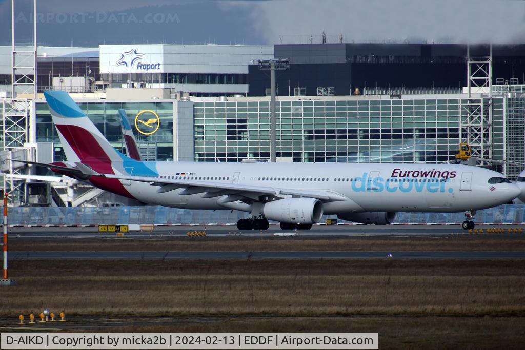 D-AIKD, 2004 Airbus A330-343X C/N 629, Taxiing