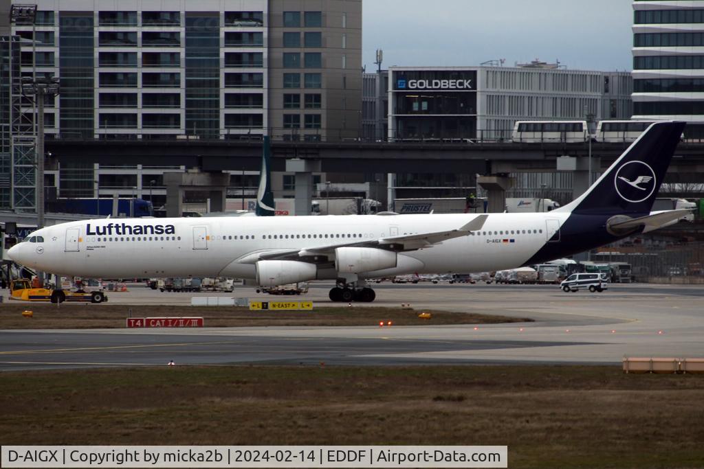 D-AIGX, 2000 Airbus A340-313X C/N 354, Taxiing
