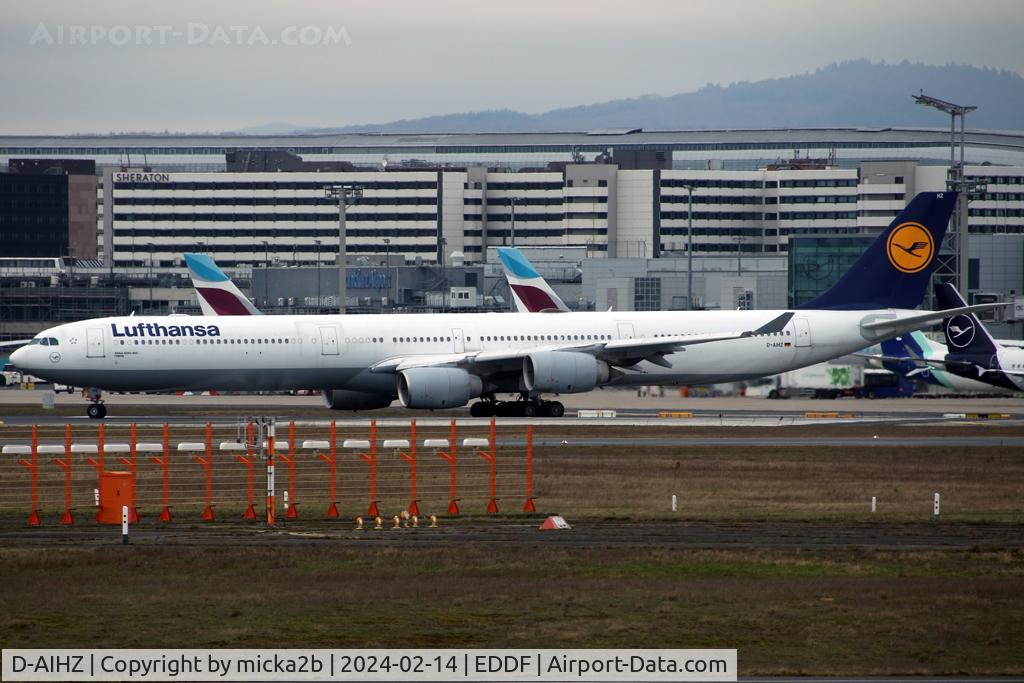 D-AIHZ, 2009 Airbus A340-642X C/N 1005, Taxiing