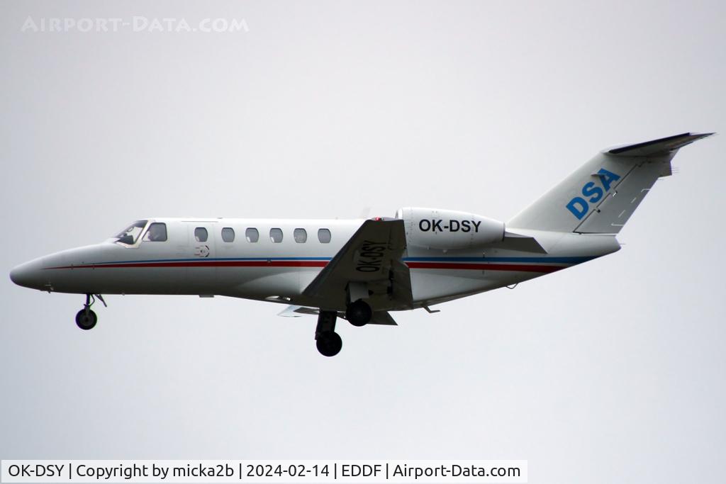 OK-DSY, 2012 Cessna 525A CitationJet CJ2+ C/N 525A-0498, Landing