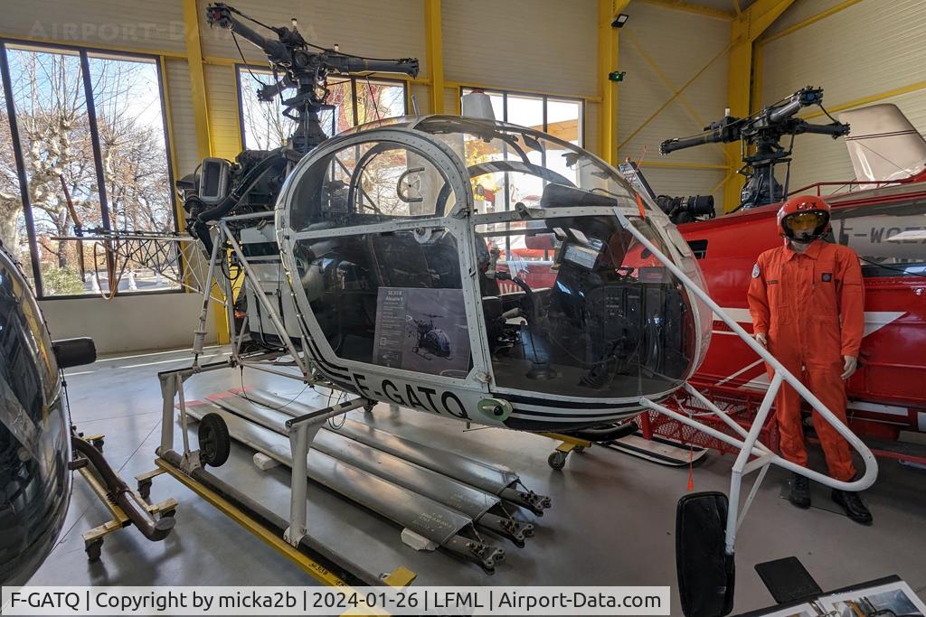 F-GATQ, Eurocopter SE-313B Alouette II C/N 1550, Preserved