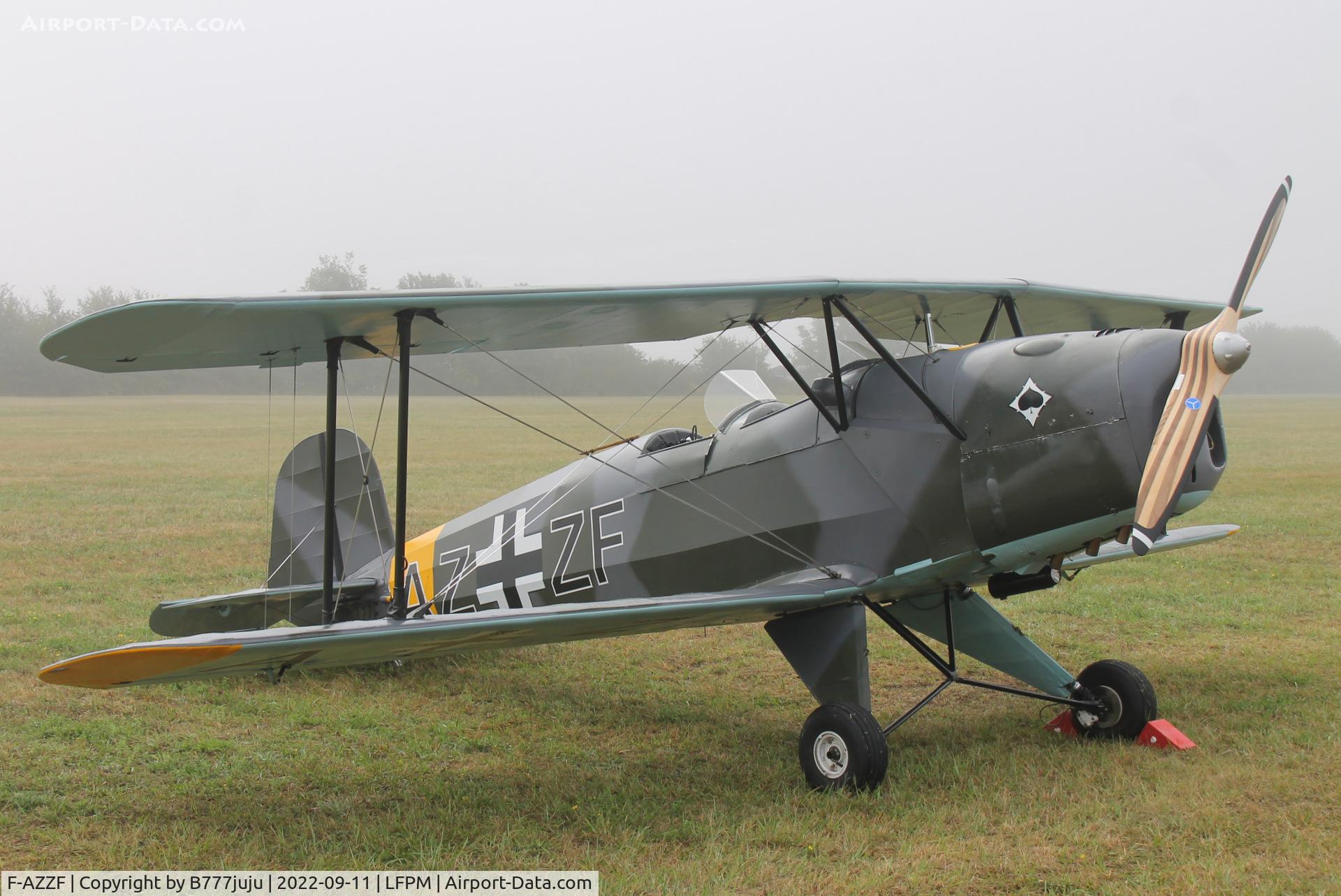 F-AZZF, CASA 1-131E Jungmann C/N 2128, at Air Legend 2022