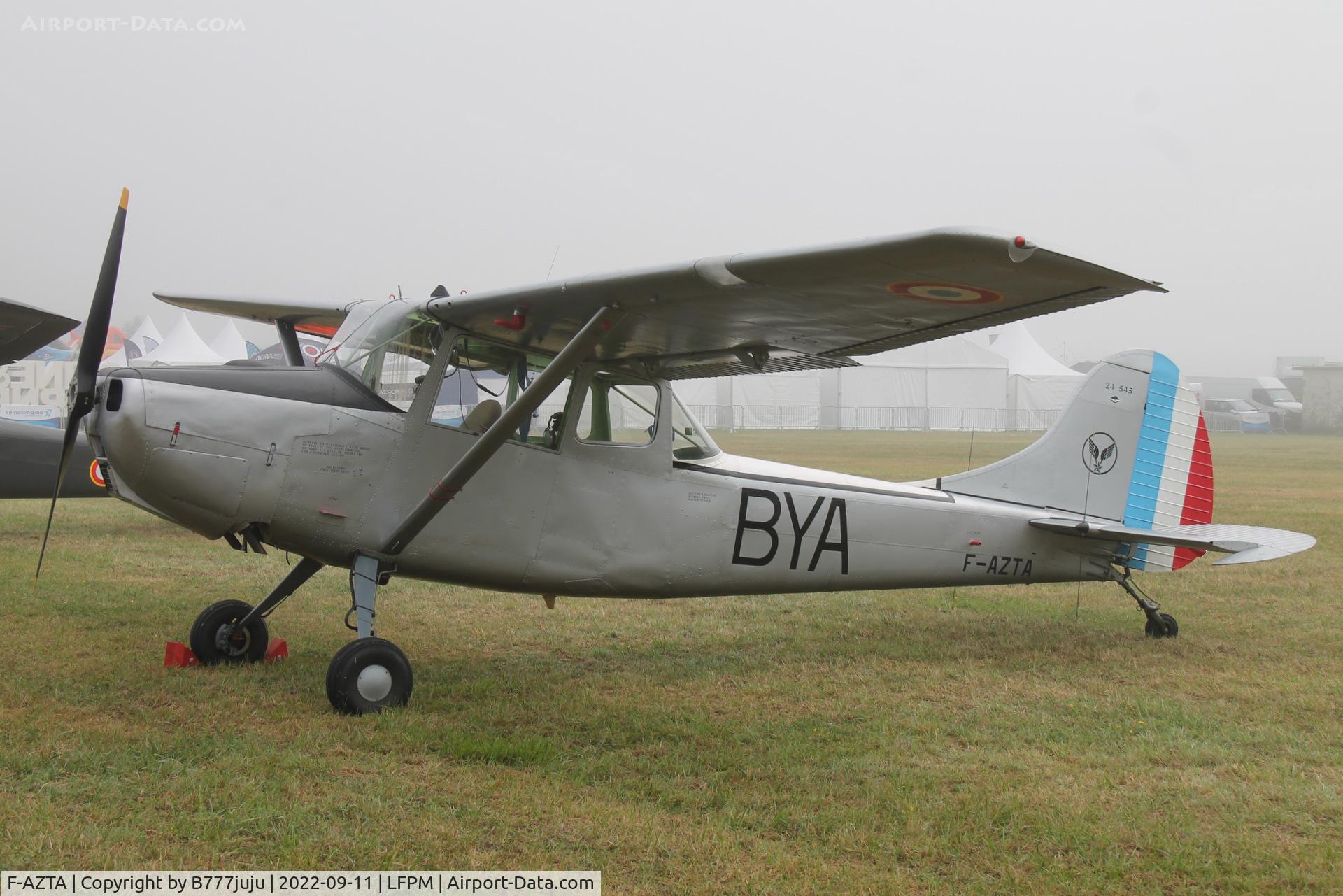 F-AZTA, 1957 Cessna O-1A Bird Dog C/N 24545, at Air Legend 2022