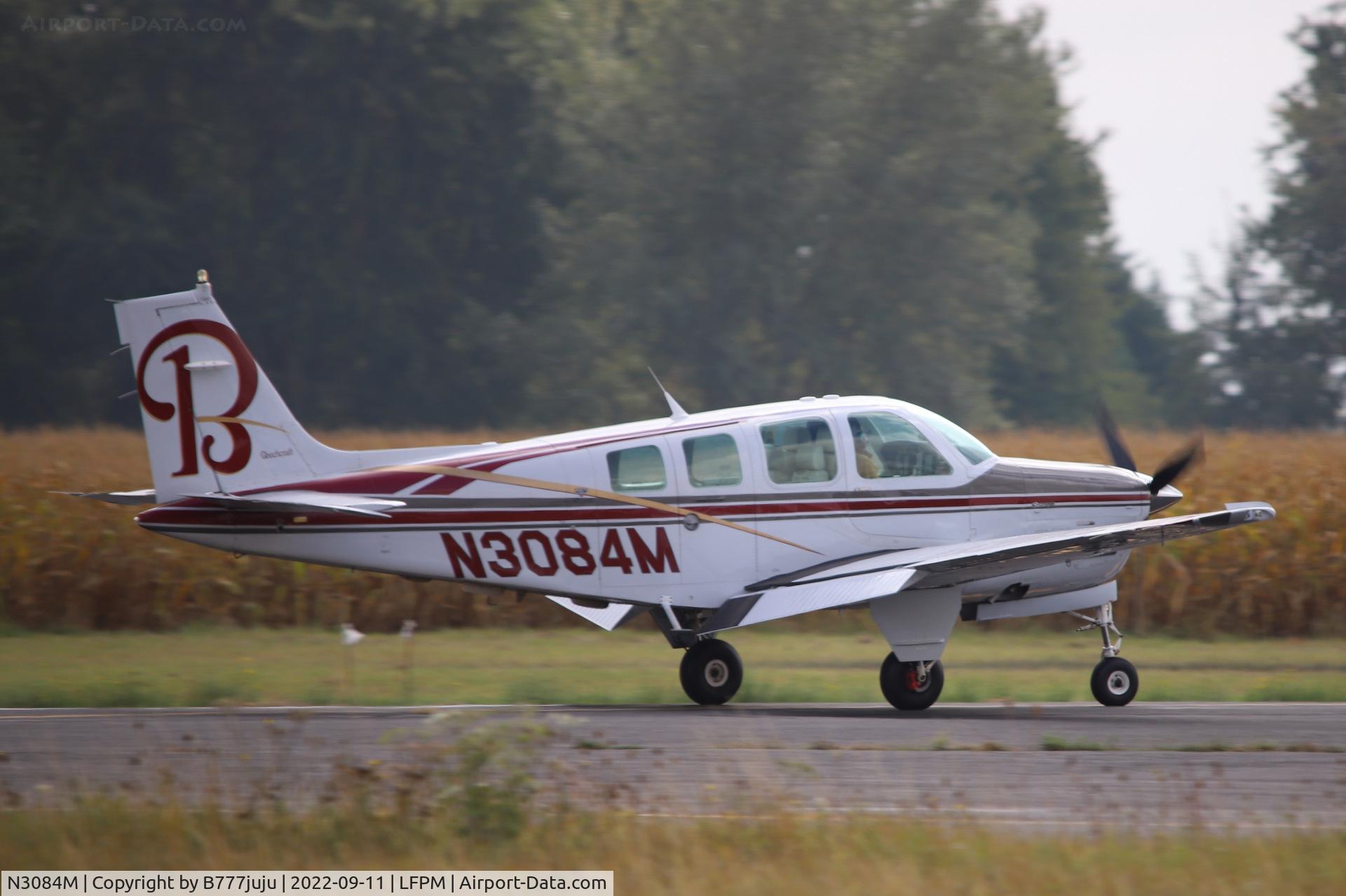 N3084M, 1988 Beech B36TC Bonanza C/N EA-480, at Air Legend 2022