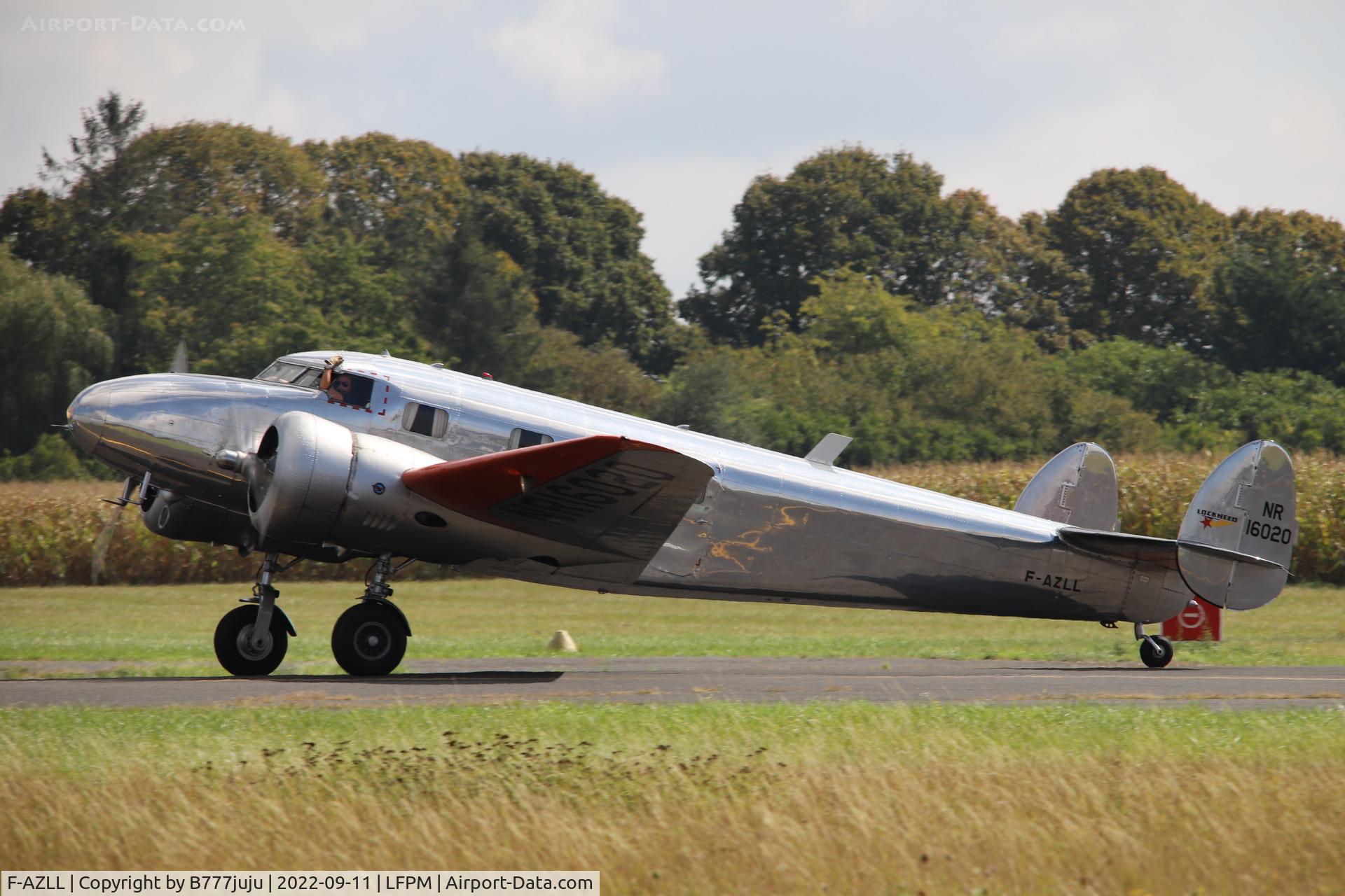 F-AZLL, 1941 Lockheed 12A Electra Junior C/N 1287, at Air Legend 2022