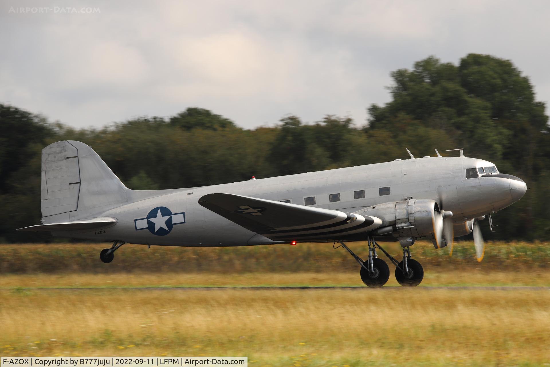 F-AZOX, 1945 Douglas DC-3C-S1C3G (C-47B-35-DK) C/N 16604, at Air Legend 2022