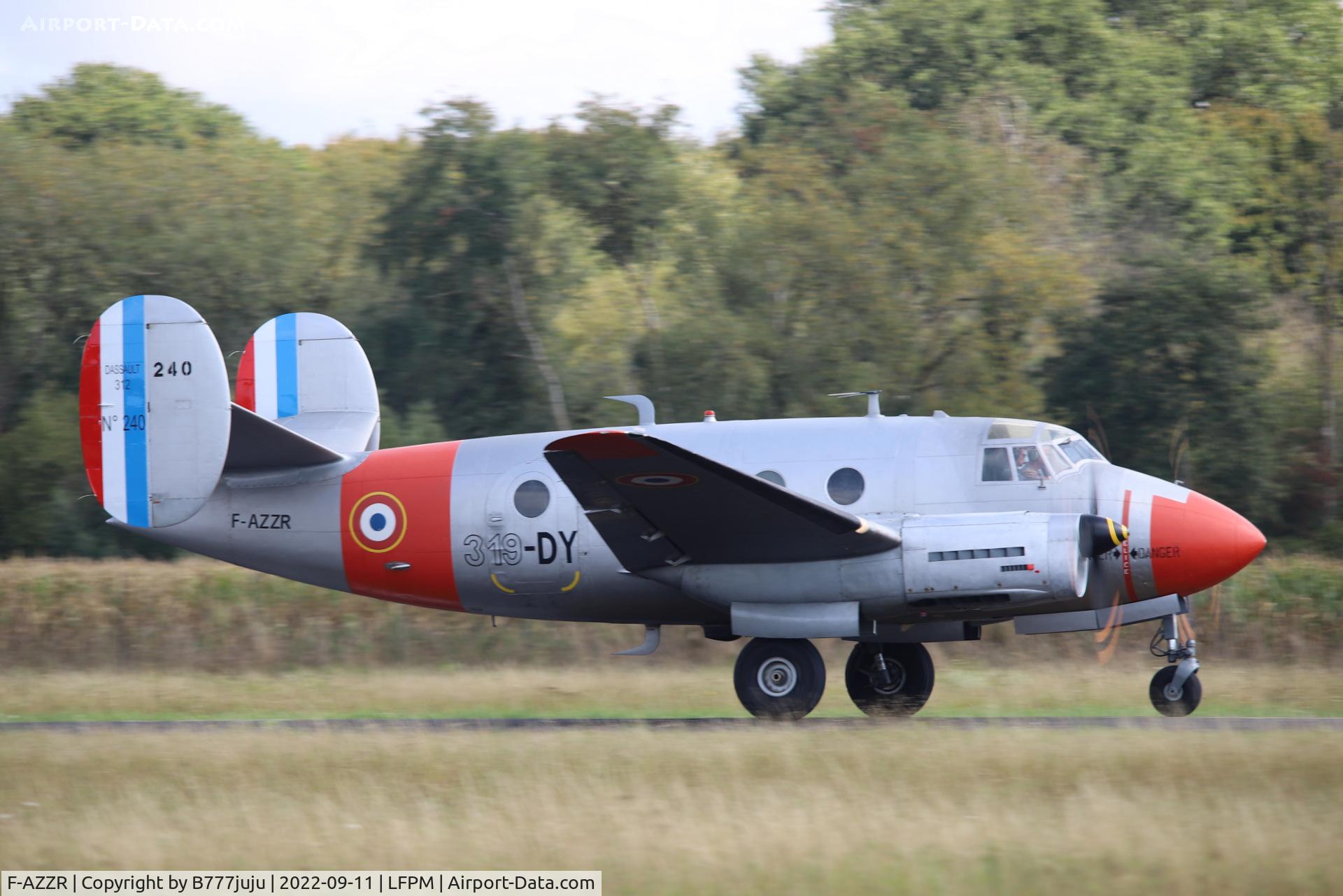 F-AZZR, 1953 Dassault MD-312 Flamant C/N 240, at Air Legend 2022