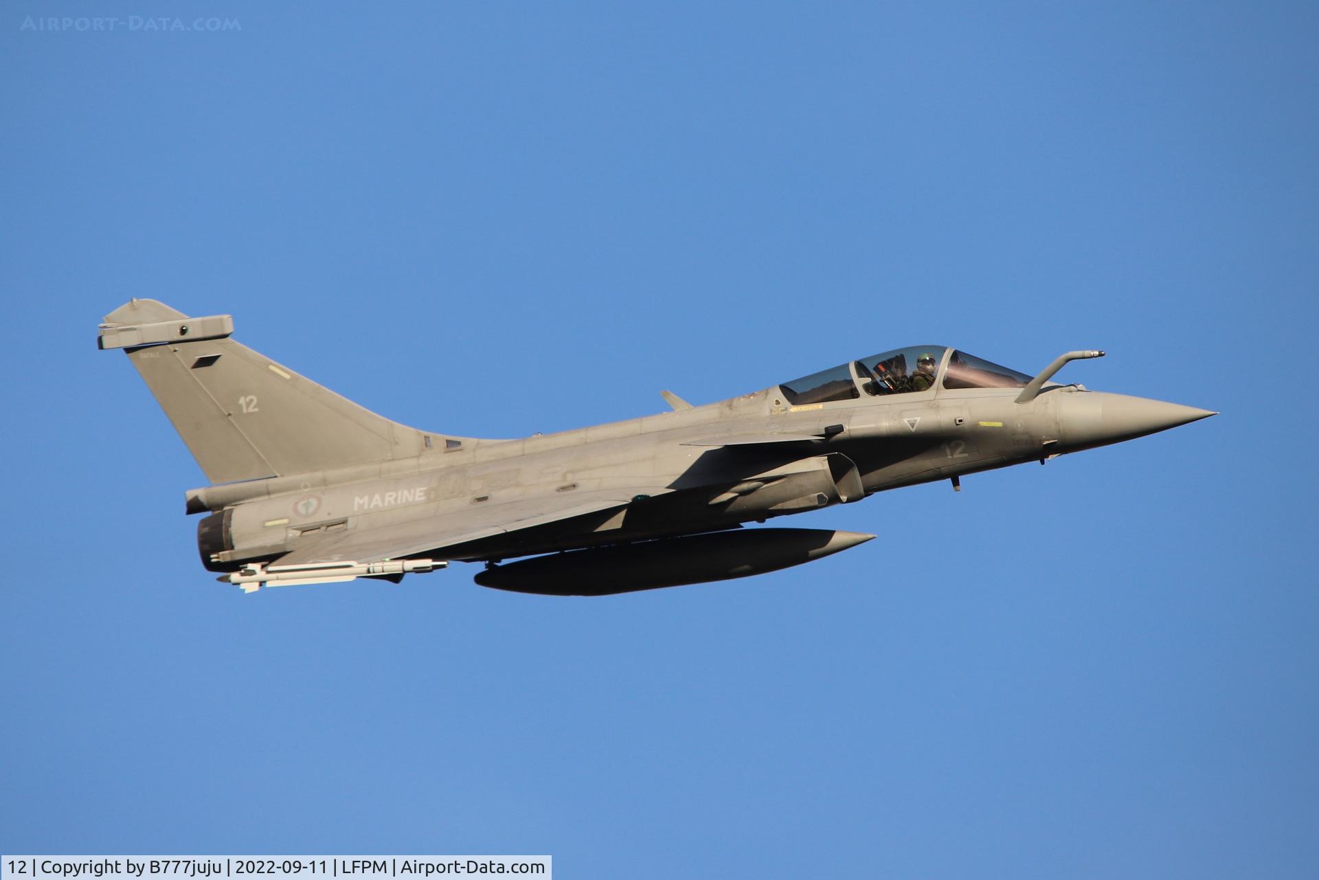 12, Dassault Rafale M C/N 12, at Air Legend 2022