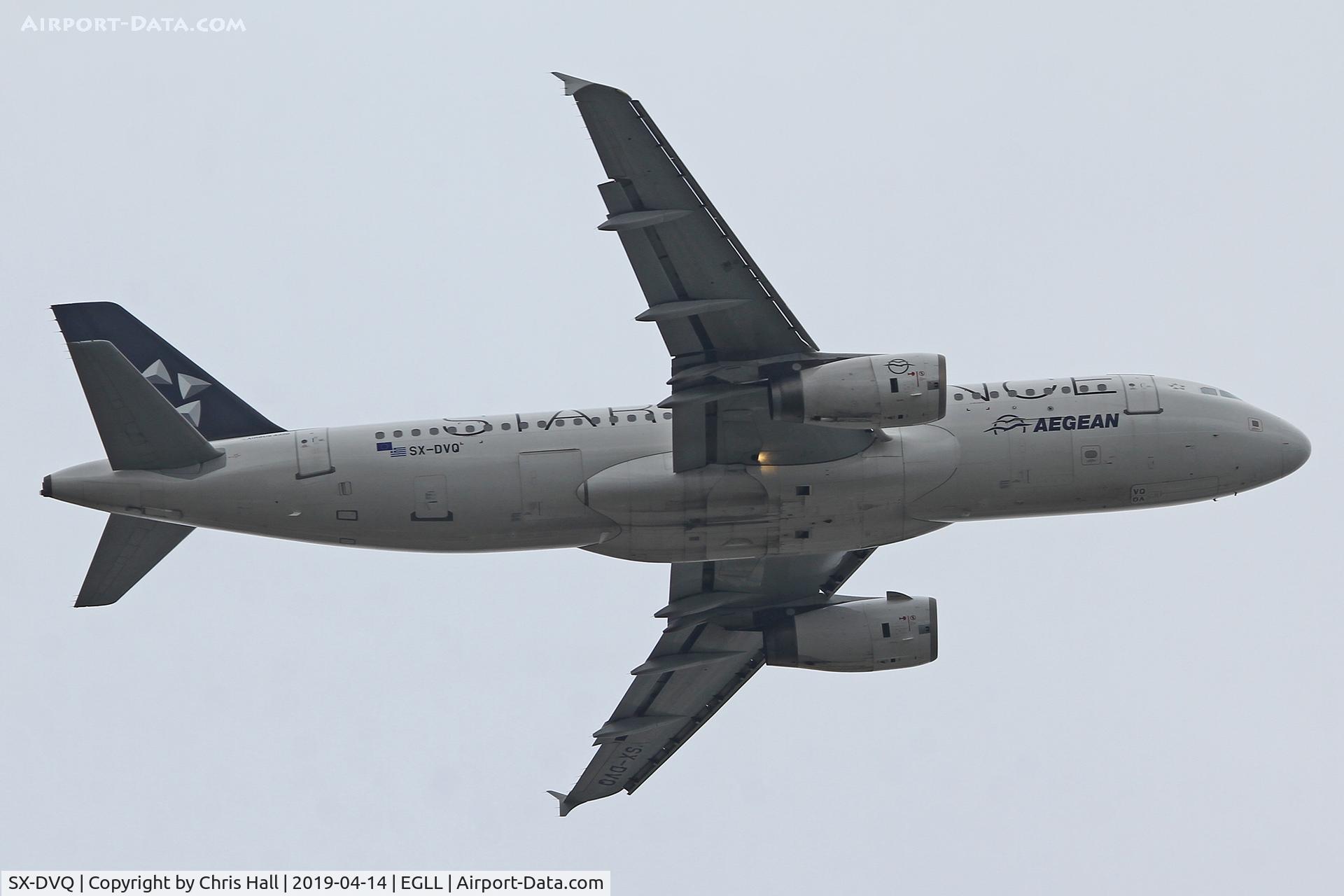 SX-DVQ, 2008 Airbus A320-232 C/N 3526, Heathrow