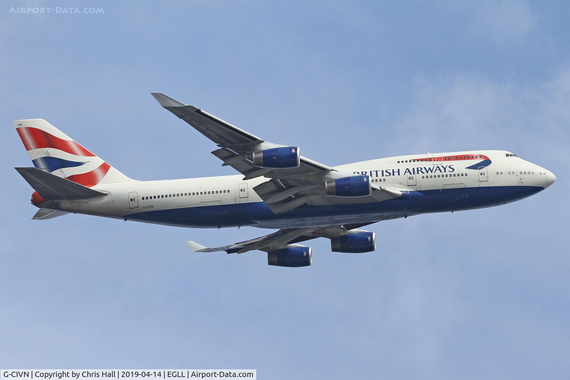 G-CIVN, 1997 Boeing 747-436 C/N 28848, Heathrow