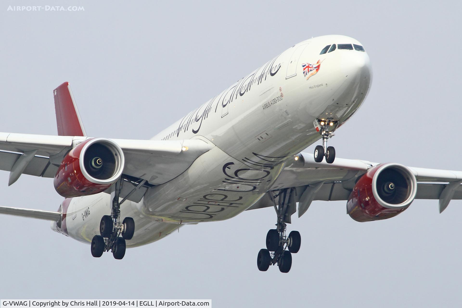 G-VWAG, 2012 Airbus A330-343X C/N 1341, Heathrow
