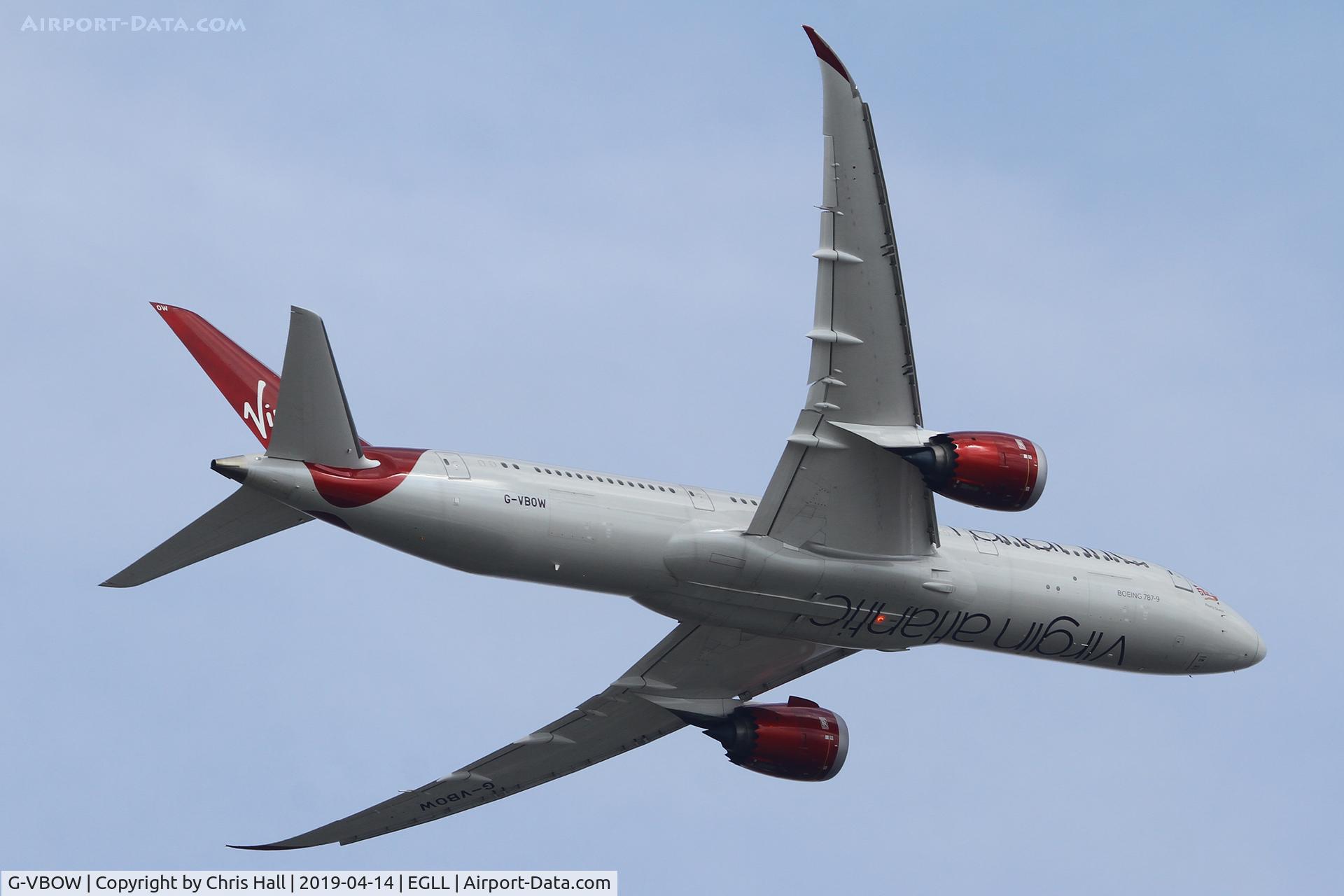 G-VBOW, 2017 Boeing 787-9 Dreamliner C/N 37978, Heathrow