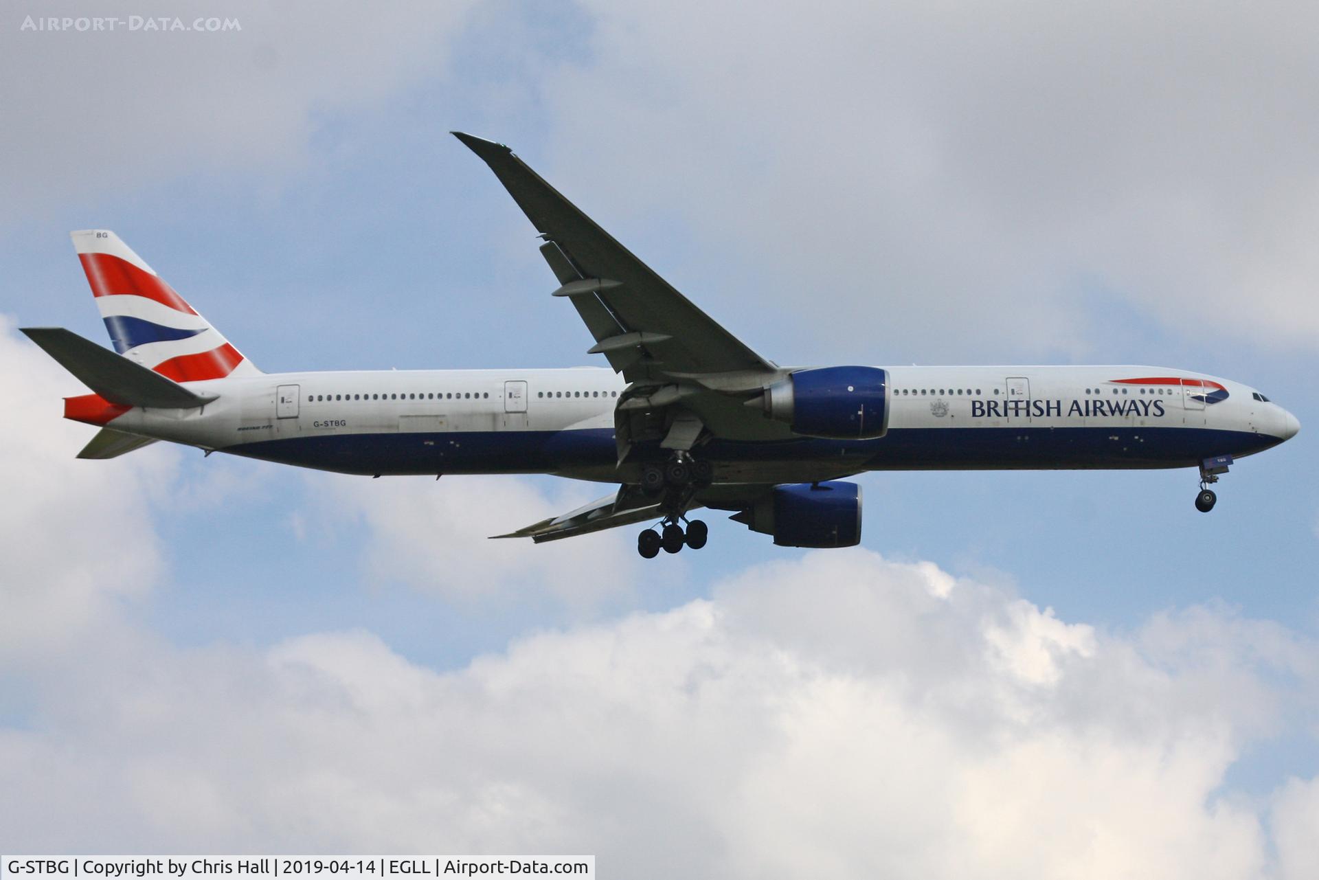 G-STBG, 2013 Boeing 777-336/ER C/N 38430, Heathrow