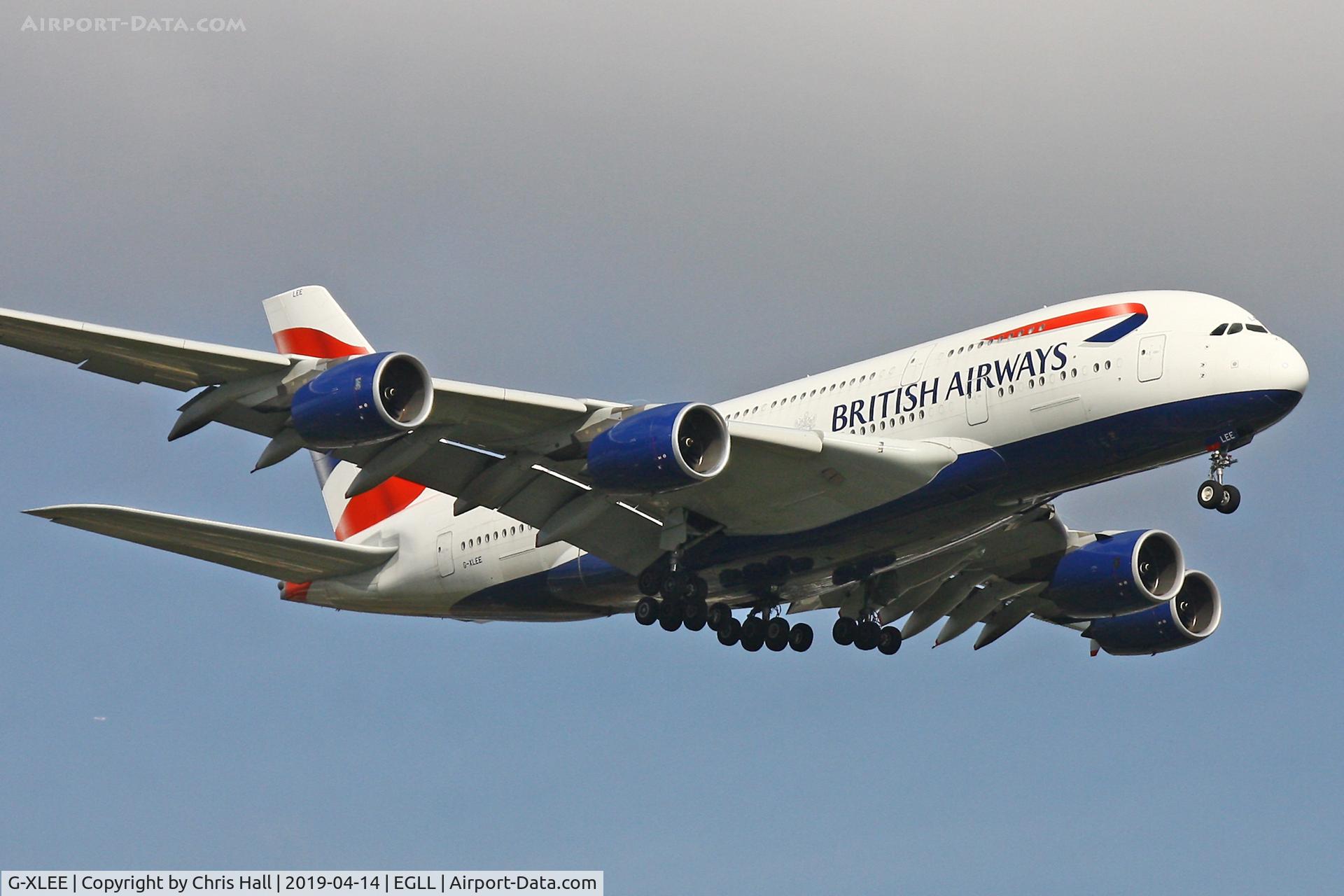 G-XLEE, 2013 Airbus A380-841 C/N 148, Heathrow