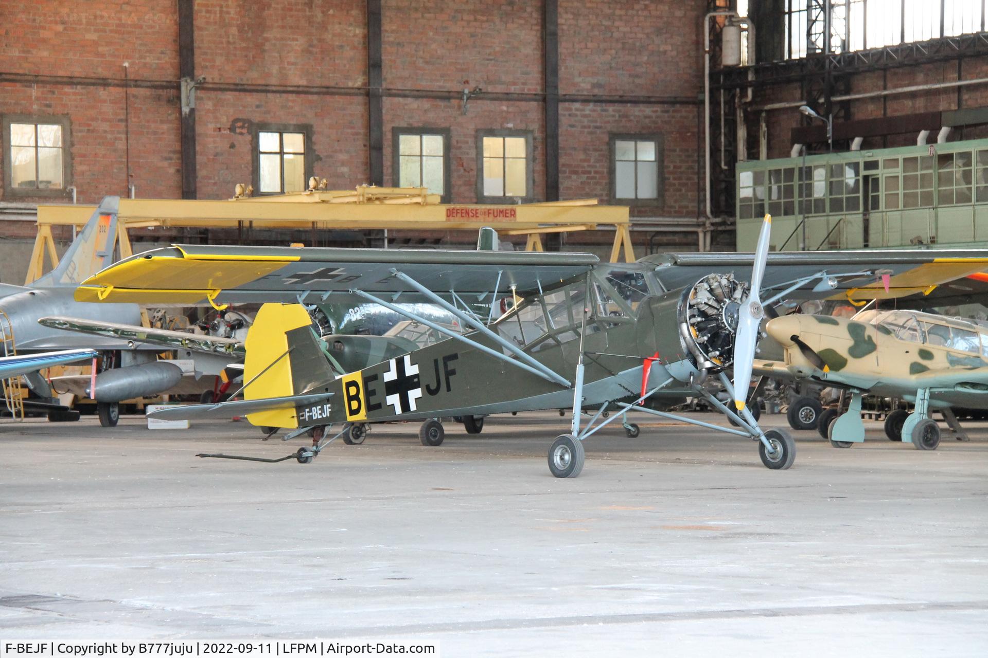 F-BEJF, Morane-Saulnier MS-505 Criquet C/N 654, at Air Legend 2022