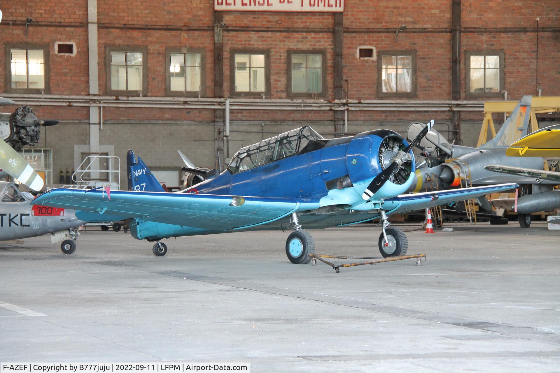 F-AZEF, North American T-6G Texan C/N 182-074, at Air Legend 2022