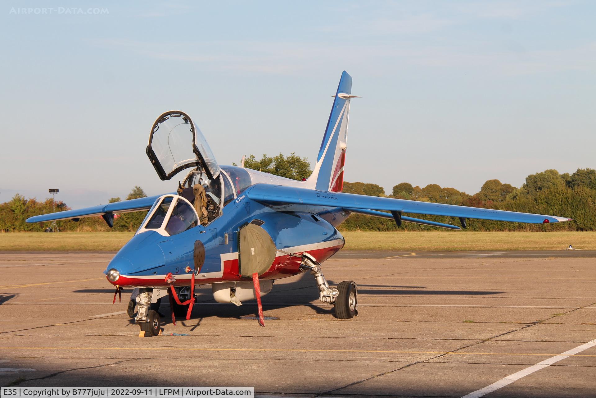 E35, Dassault-Dornier Alpha Jet E C/N E35, at Air Legend 2022
