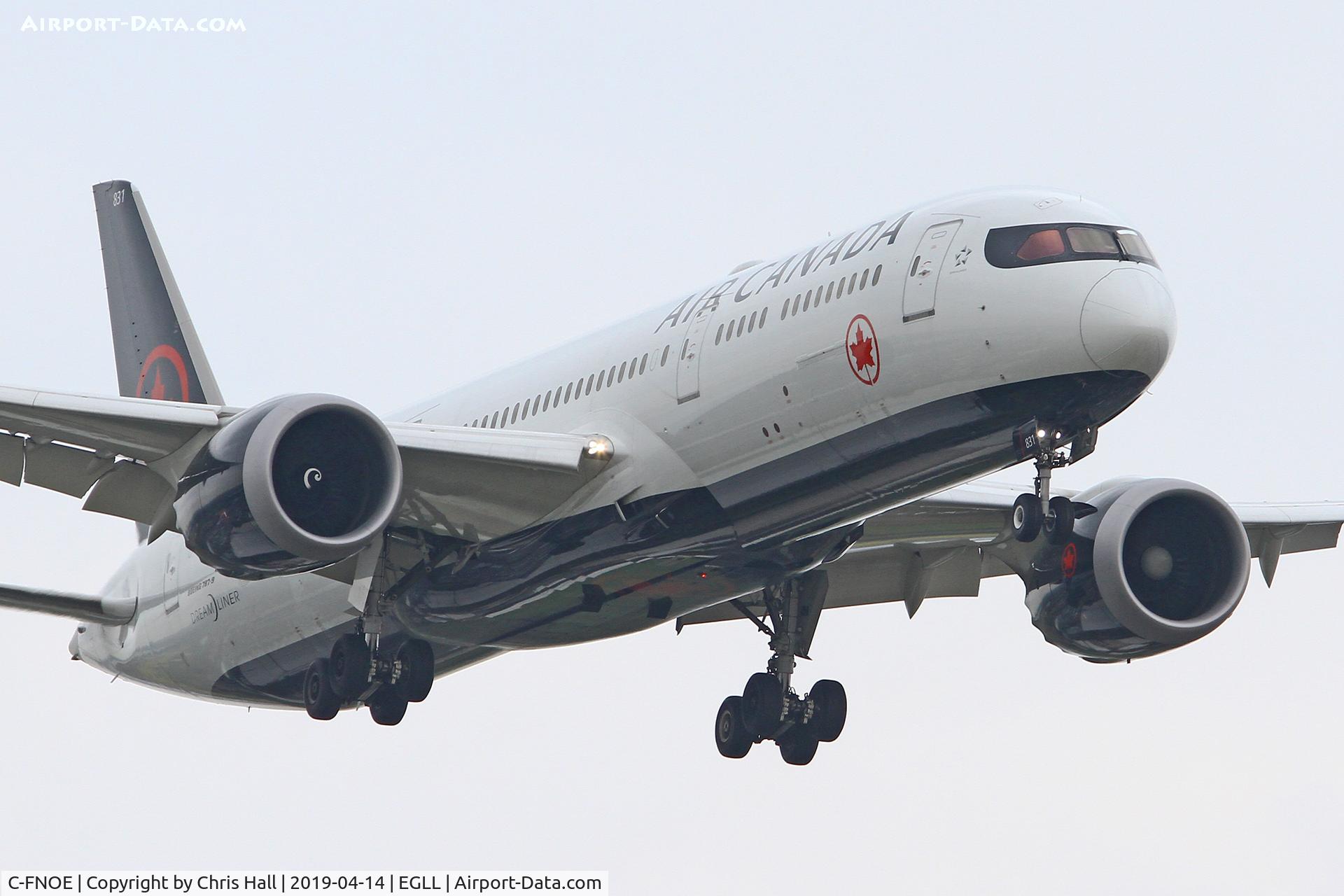 C-FNOE, 2015 Boeing 787-9 Dreamliner C/N 35265, Heathrow