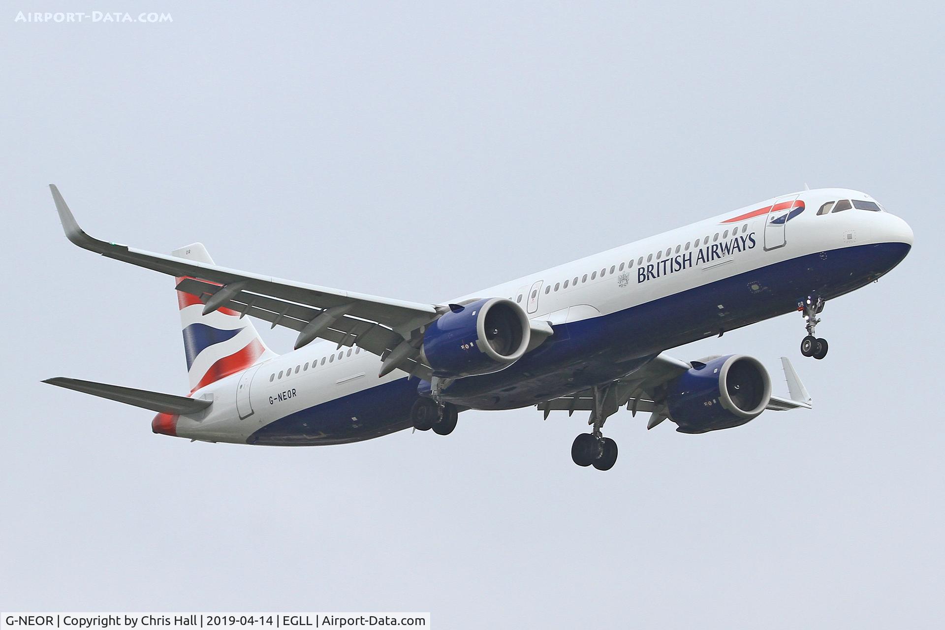 G-NEOR, 2018 Airbus A321-251NX C/N 8526, Heathrow