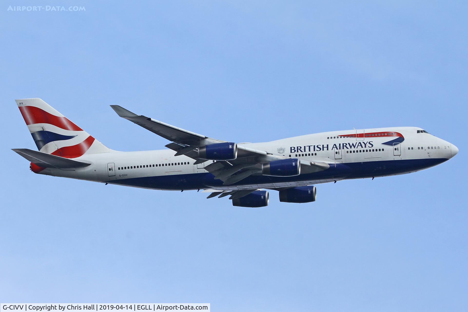 G-CIVV, 1998 Boeing 747-436 C/N 25819, Heathrow
