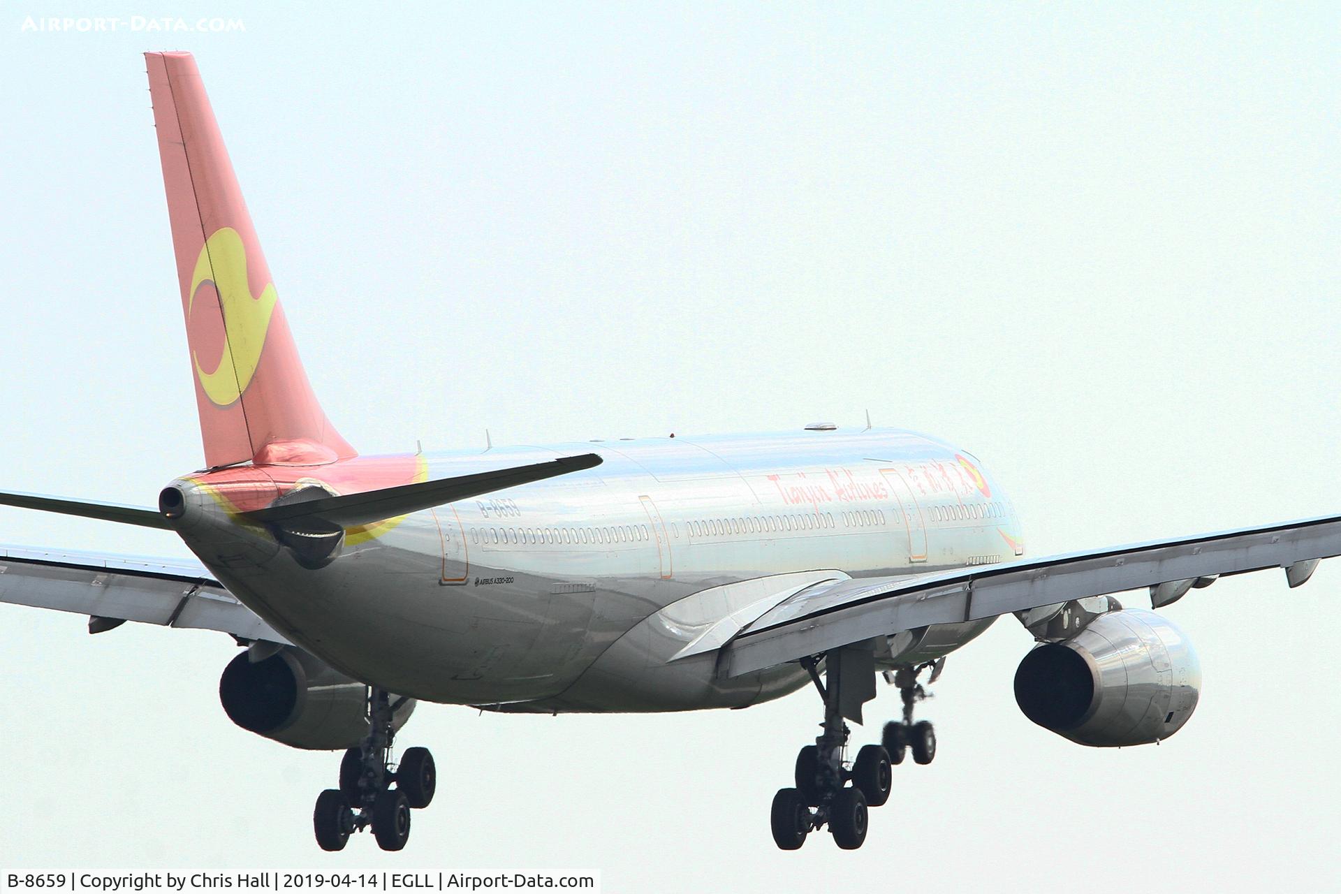 B-8659, 2016 Airbus A330-243 C/N 1758, Heathrow