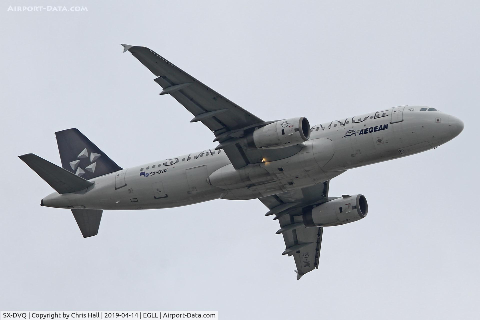 SX-DVQ, 2008 Airbus A320-232 C/N 3526, Heathrow