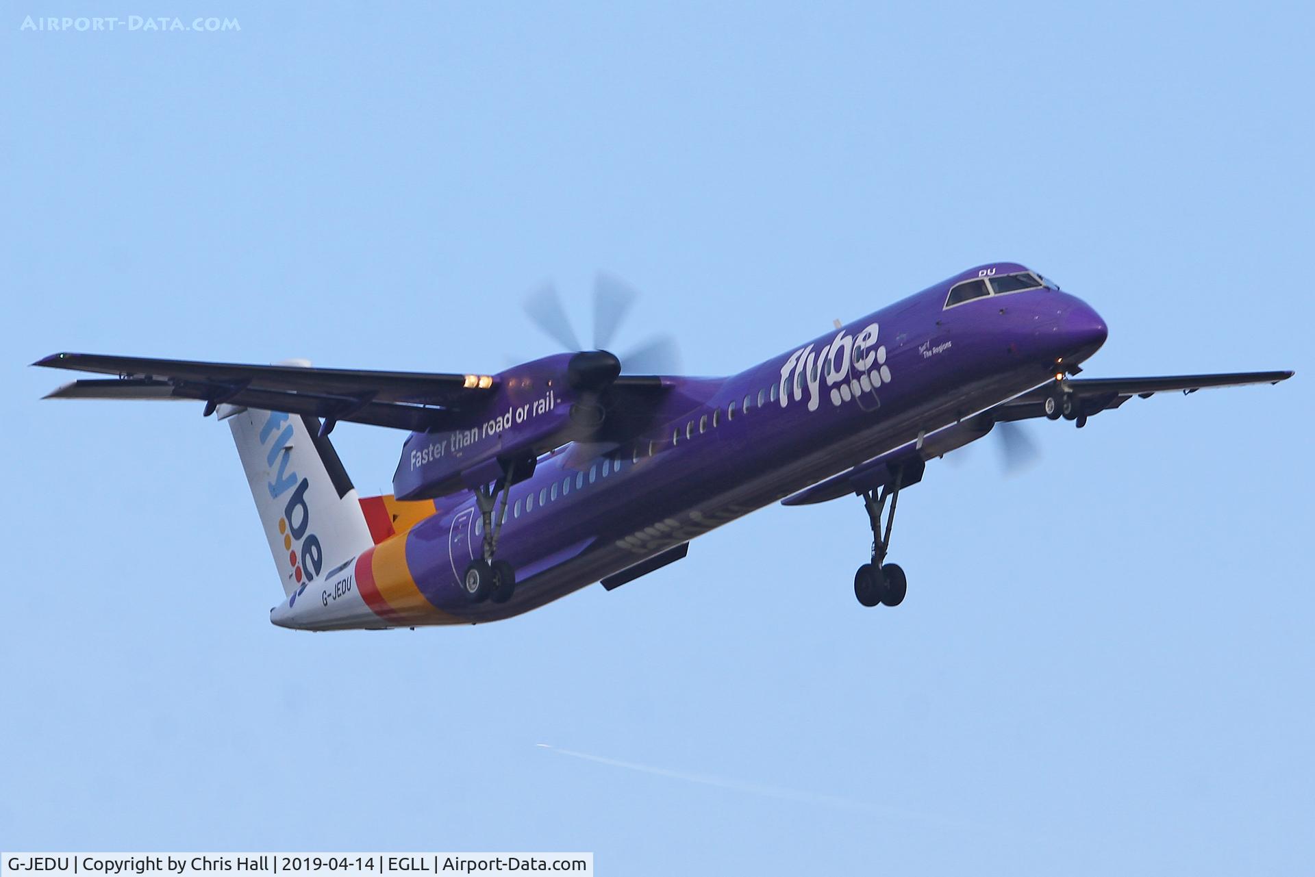 G-JEDU, 2004 De Havilland Canada DHC-8-402Q Dash 8 C/N 4089, Heathrow