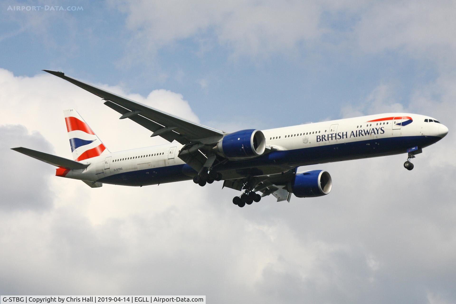 G-STBG, 2013 Boeing 777-336/ER C/N 38430, Heathrow