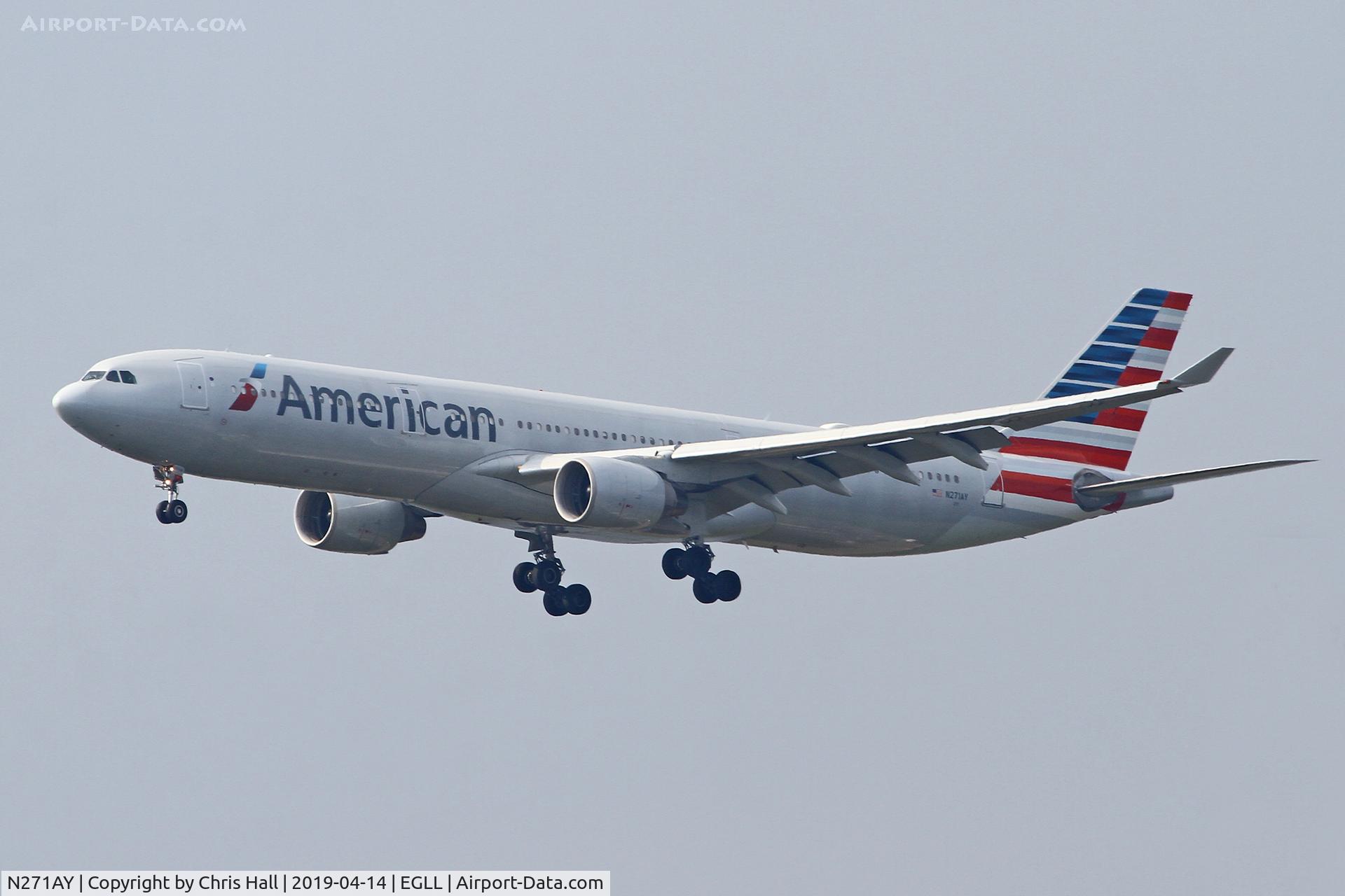 N271AY, 2000 Airbus A330-323 C/N 0323, Heathrow