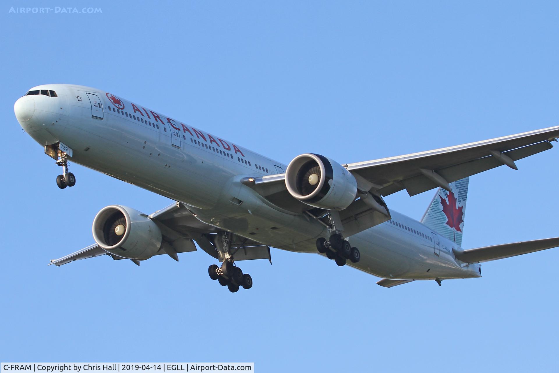 C-FRAM, 2008 Boeing 777-333/ER C/N 35250, Heathrow