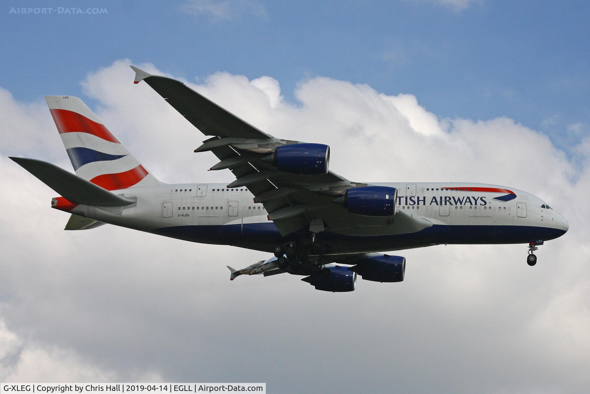 G-XLEG, 2014 Airbus A380-841 C/N 161, Heathrow