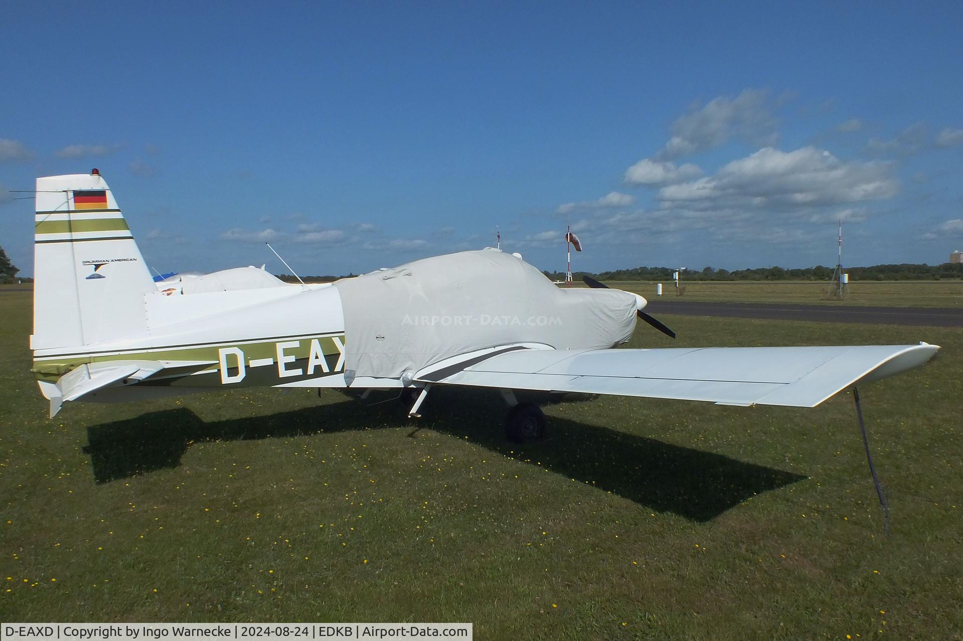 D-EAXD, American Aviation AA-5 Traveler C/N AA5-0545, American Aviation AA-5 Traveler at the 2024 Grumman Fly-in at Bonn-Hangelar airfield