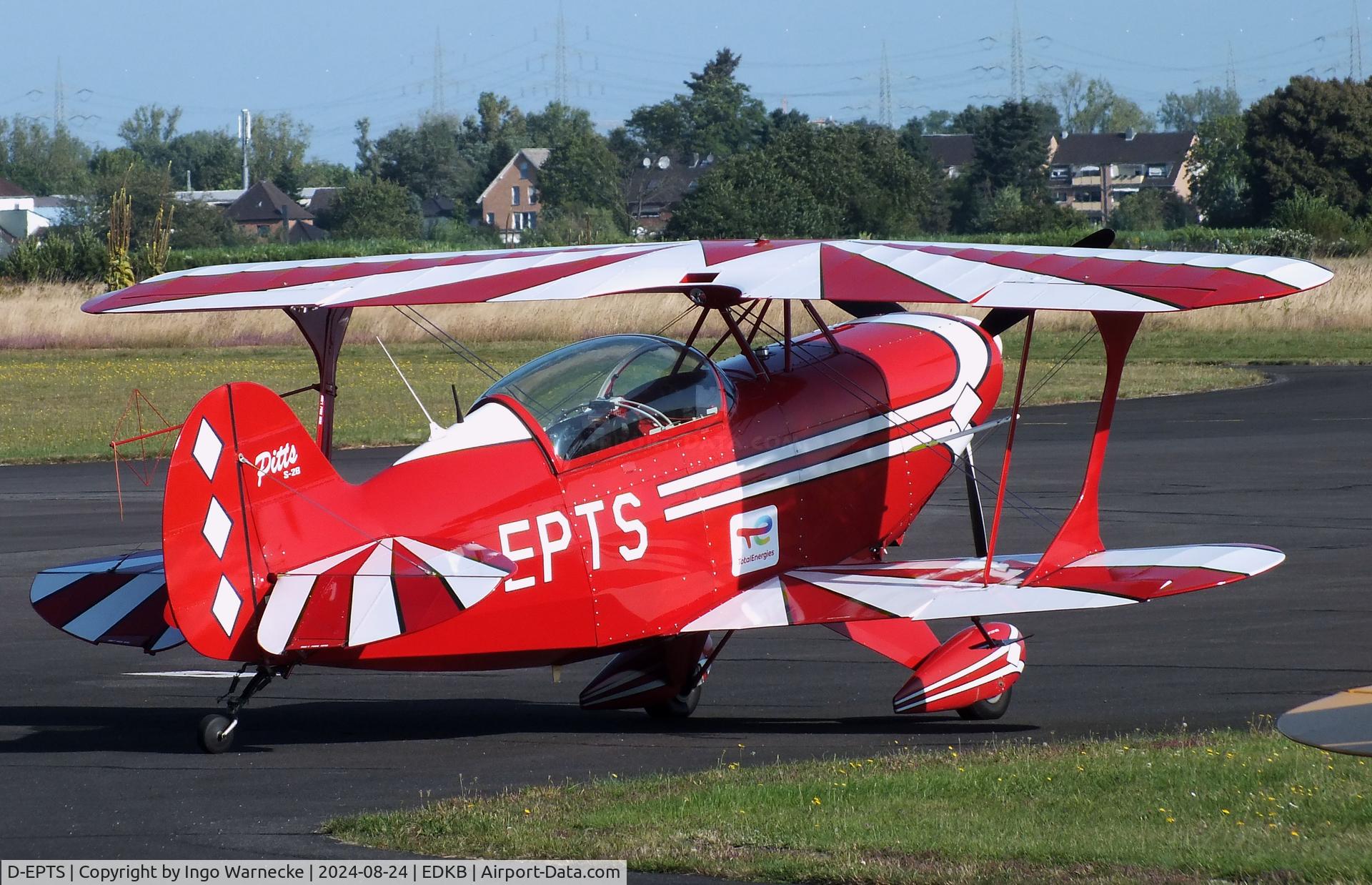 D-EPTS, Aviat Pitts S-2B Special C/N 5218, Aviat Pitts S-2B Special at Bonn-Hangelar airfield during the Grumman Fly-in 2024