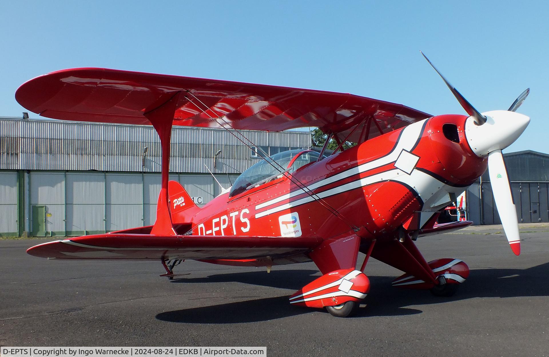 D-EPTS, Aviat Pitts S-2B Special C/N 5218, Aviat Pitts S-2B Special at Bonn-Hangelar airfield during the Grumman Fly-in 2024