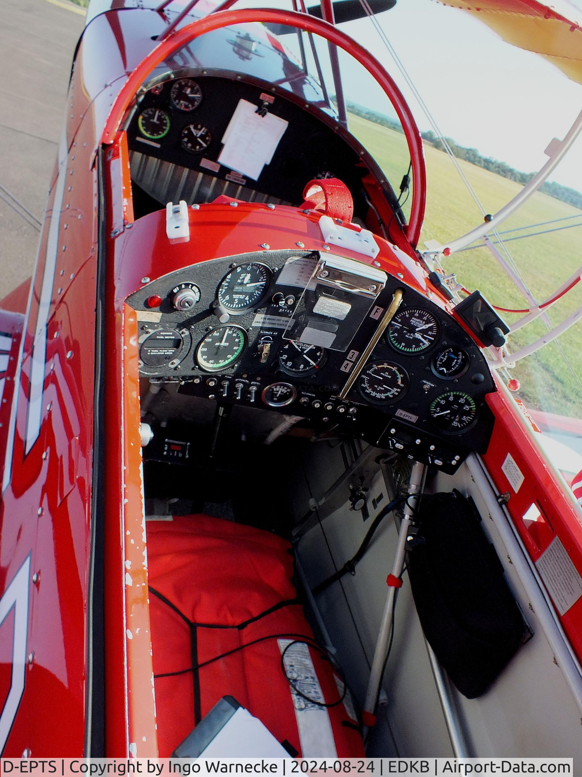 D-EPTS, Aviat Pitts S-2B Special C/N 5218, Aviat Pitts S-2B Special at Bonn-Hangelar airfield during the Grumman Fly-in 2024 #c