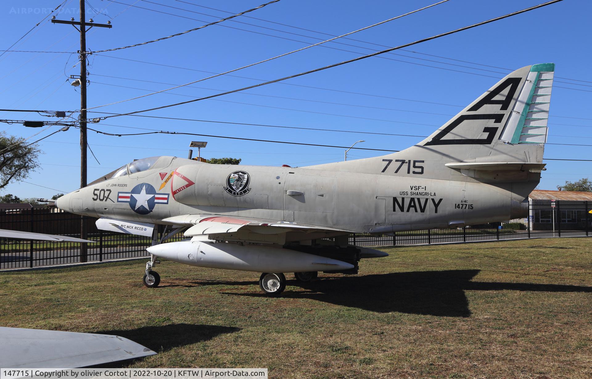 147715, 1960 Douglas A-4L Skyhawk C/N 12479, 10/2022