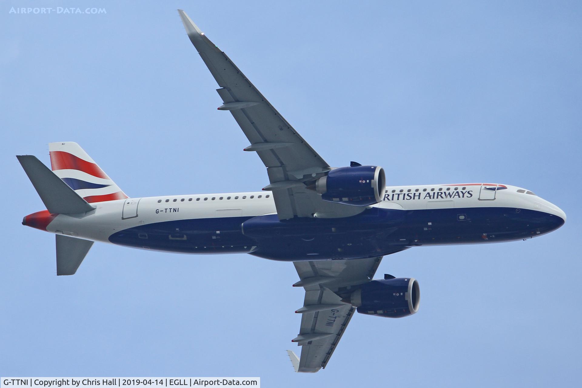 G-TTNI, 2019 Airbus A320-251N C/N 8767, Heathrow