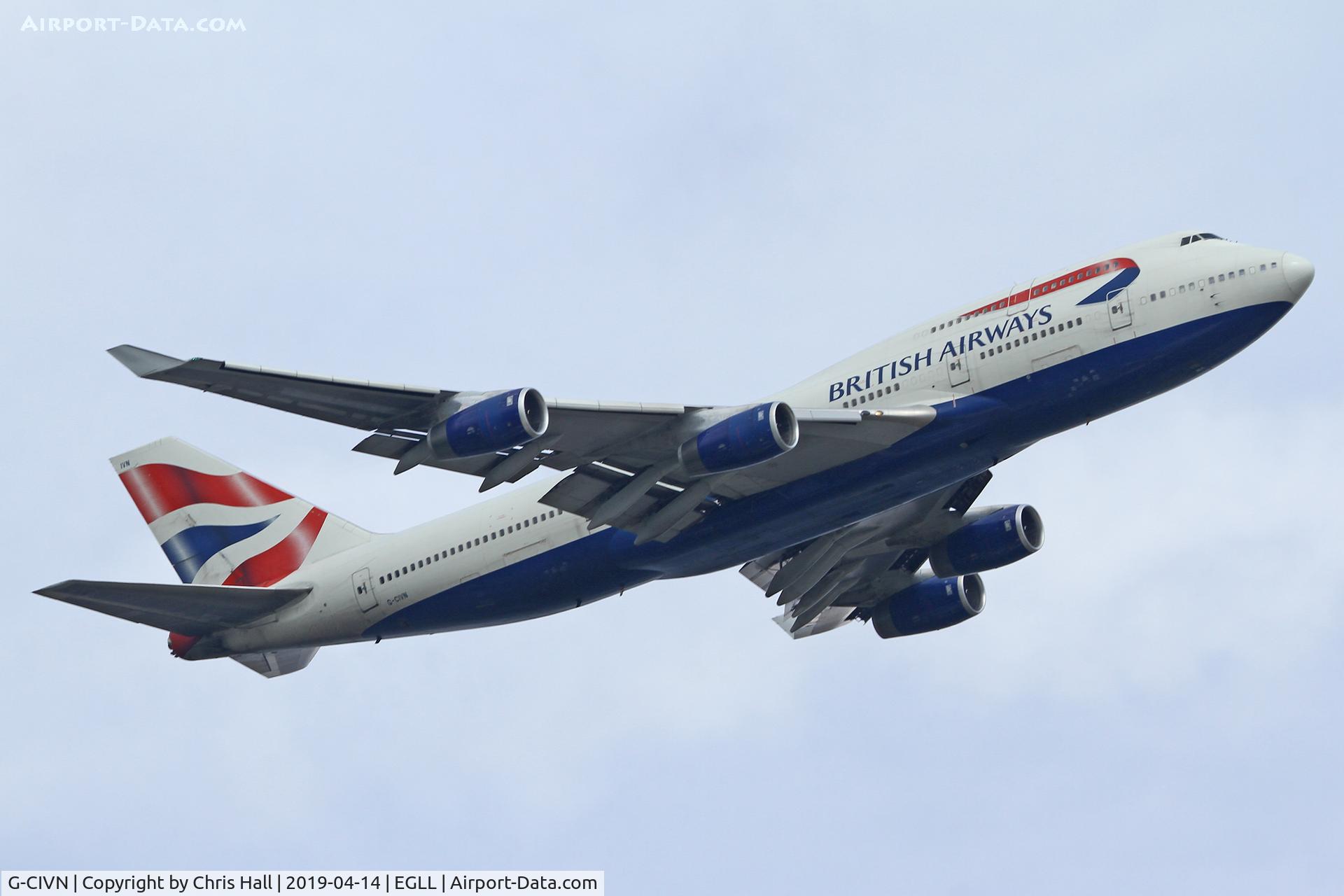 G-CIVN, 1997 Boeing 747-436 C/N 28848, Heathrow