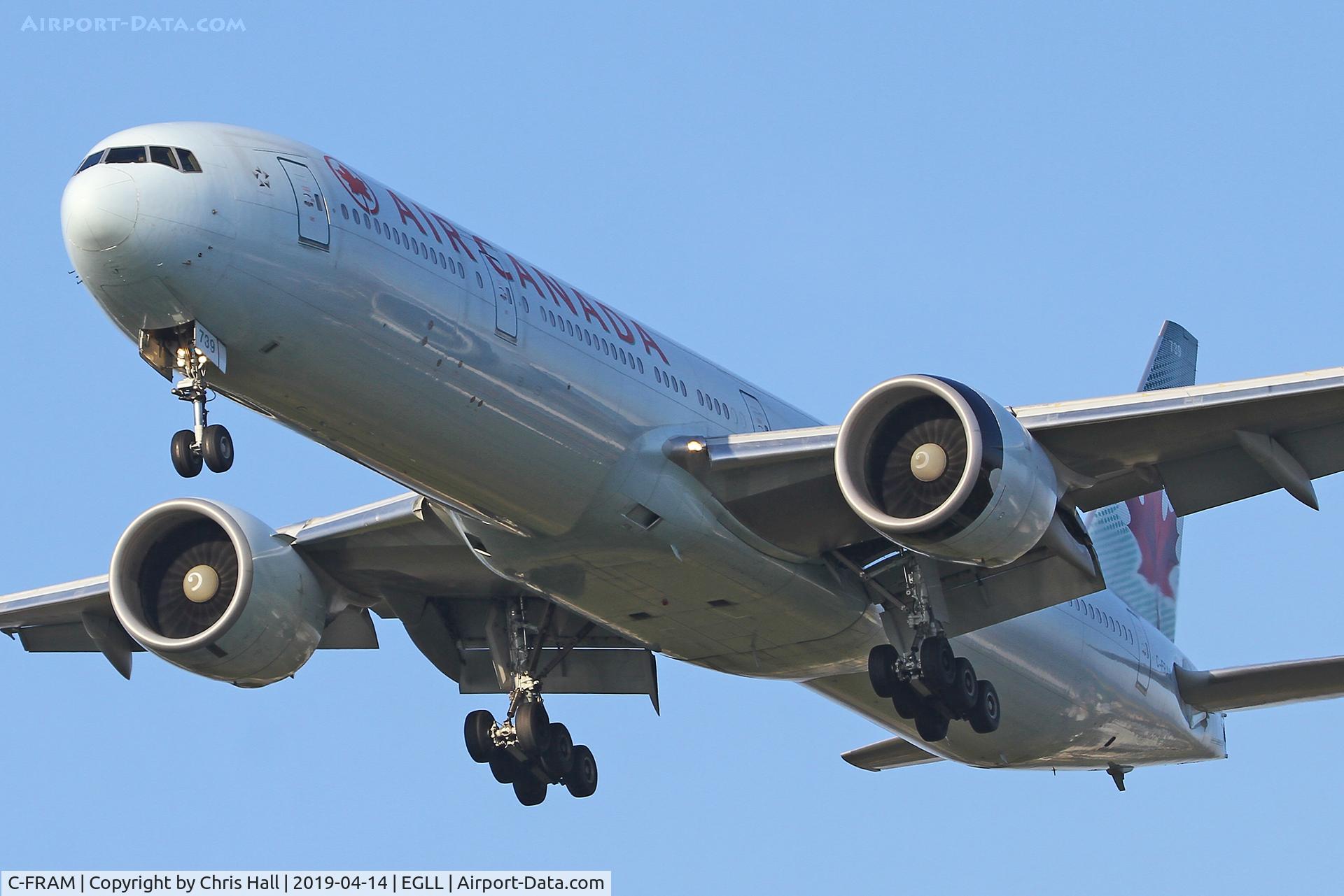 C-FRAM, 2008 Boeing 777-333/ER C/N 35250, Heathrow