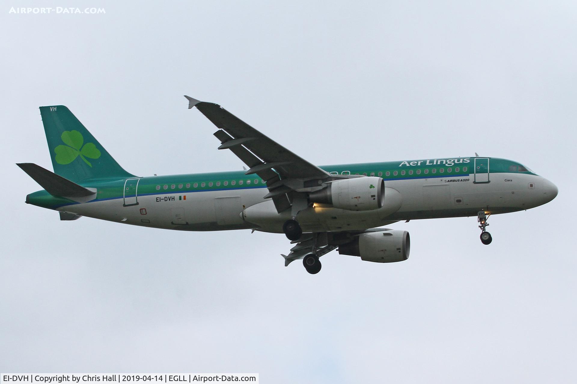 EI-DVH, 2007 Airbus A320-214 C/N 3345, Heathrow