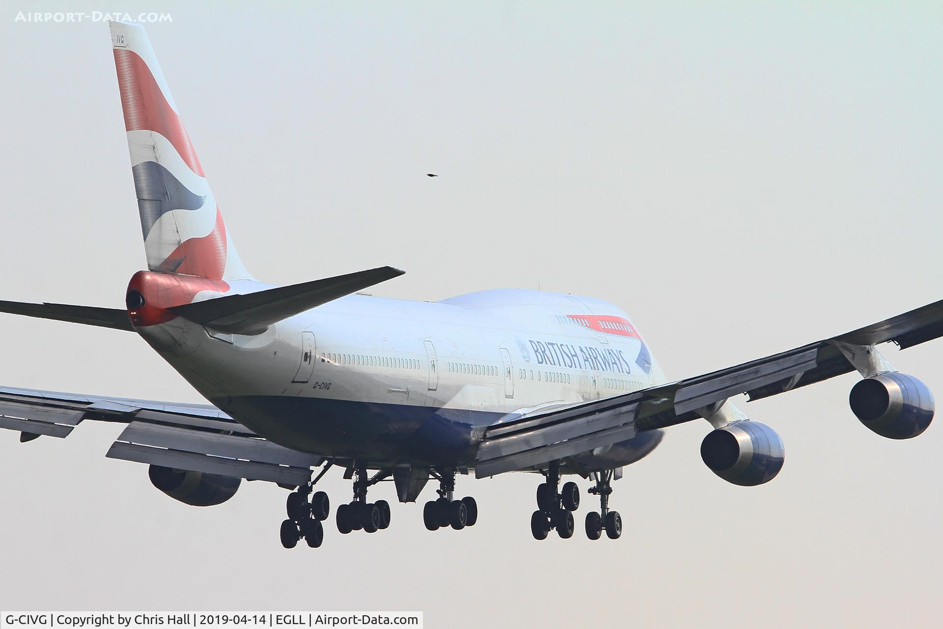 G-CIVG, 1995 Boeing 747-436 C/N 25813, Heathrow