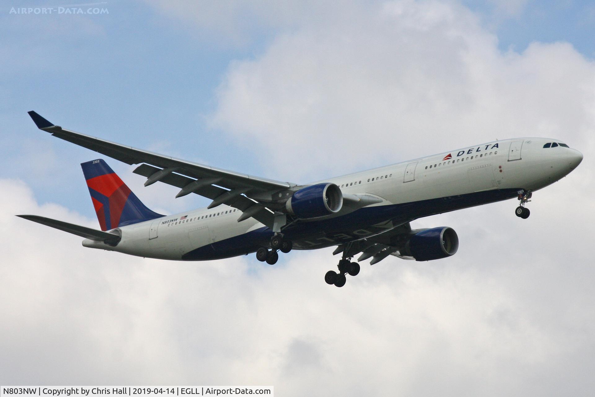 N803NW, 2003 Airbus A330-323 C/N 0542, Heathrow