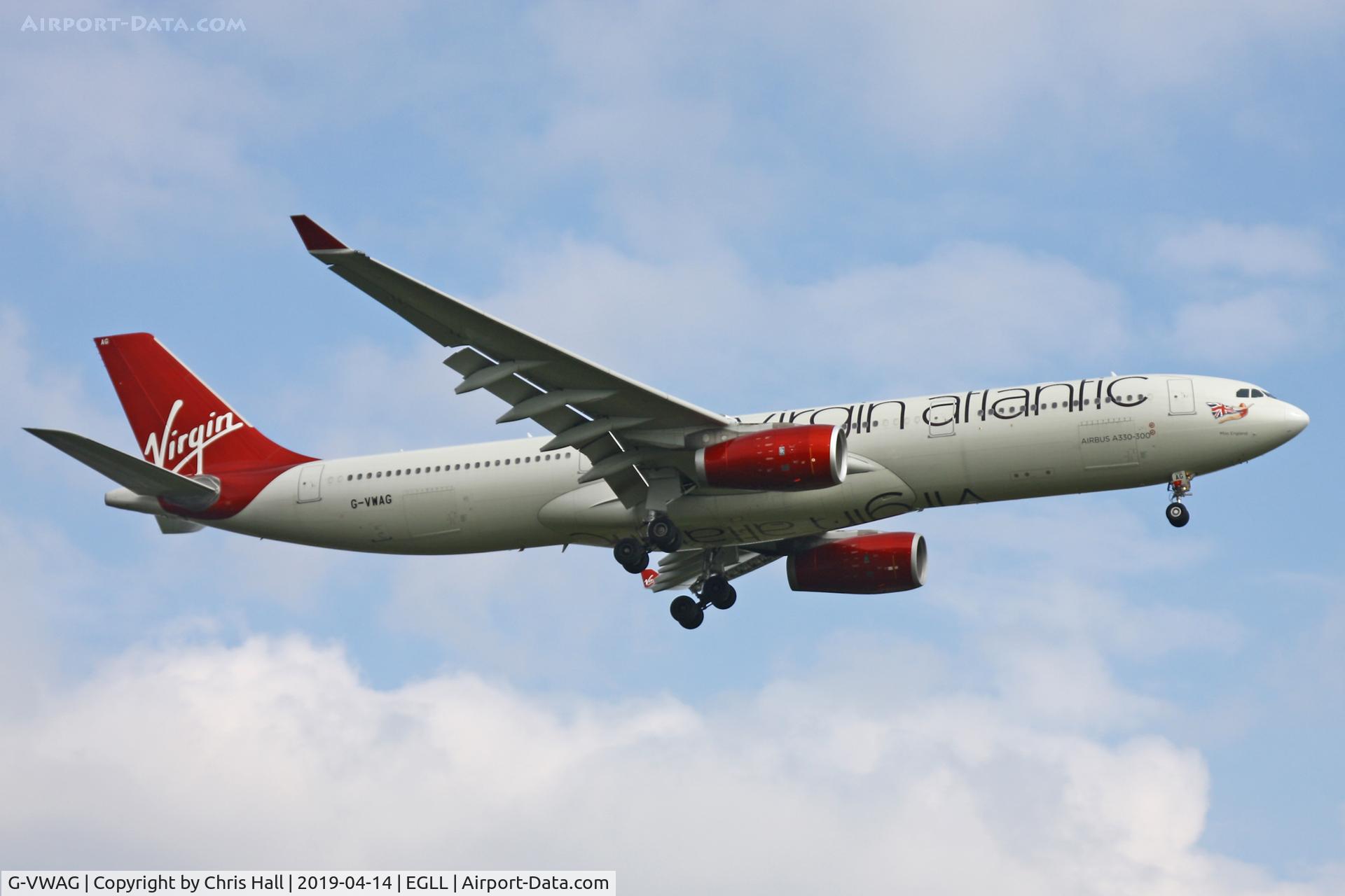G-VWAG, 2012 Airbus A330-343X C/N 1341, Heathrow