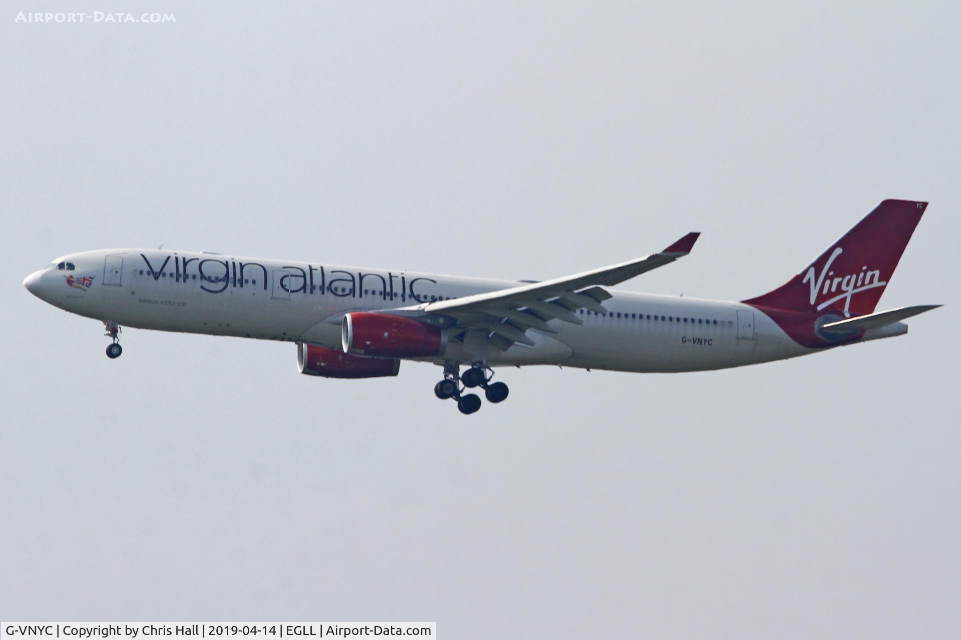 G-VNYC, 2012 Airbus A330-343X C/N 1315, Heathrow