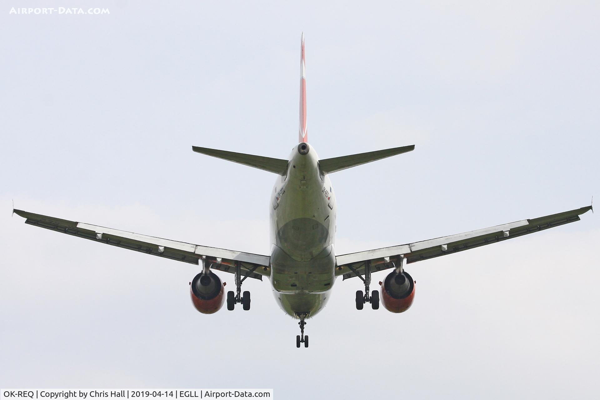 OK-REQ, 2011 Airbus A319-112 C/N 4713, Heathrow