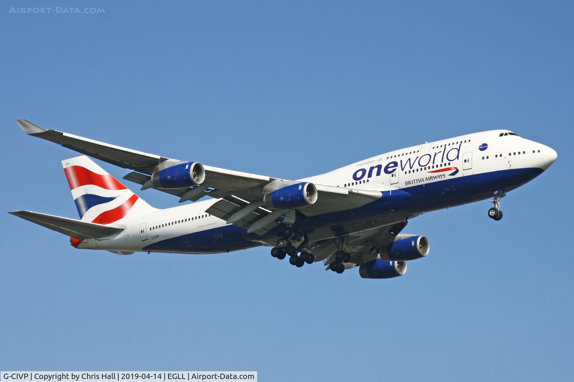 G-CIVP, 1998 Boeing 747-436 C/N 28850, Heathrow