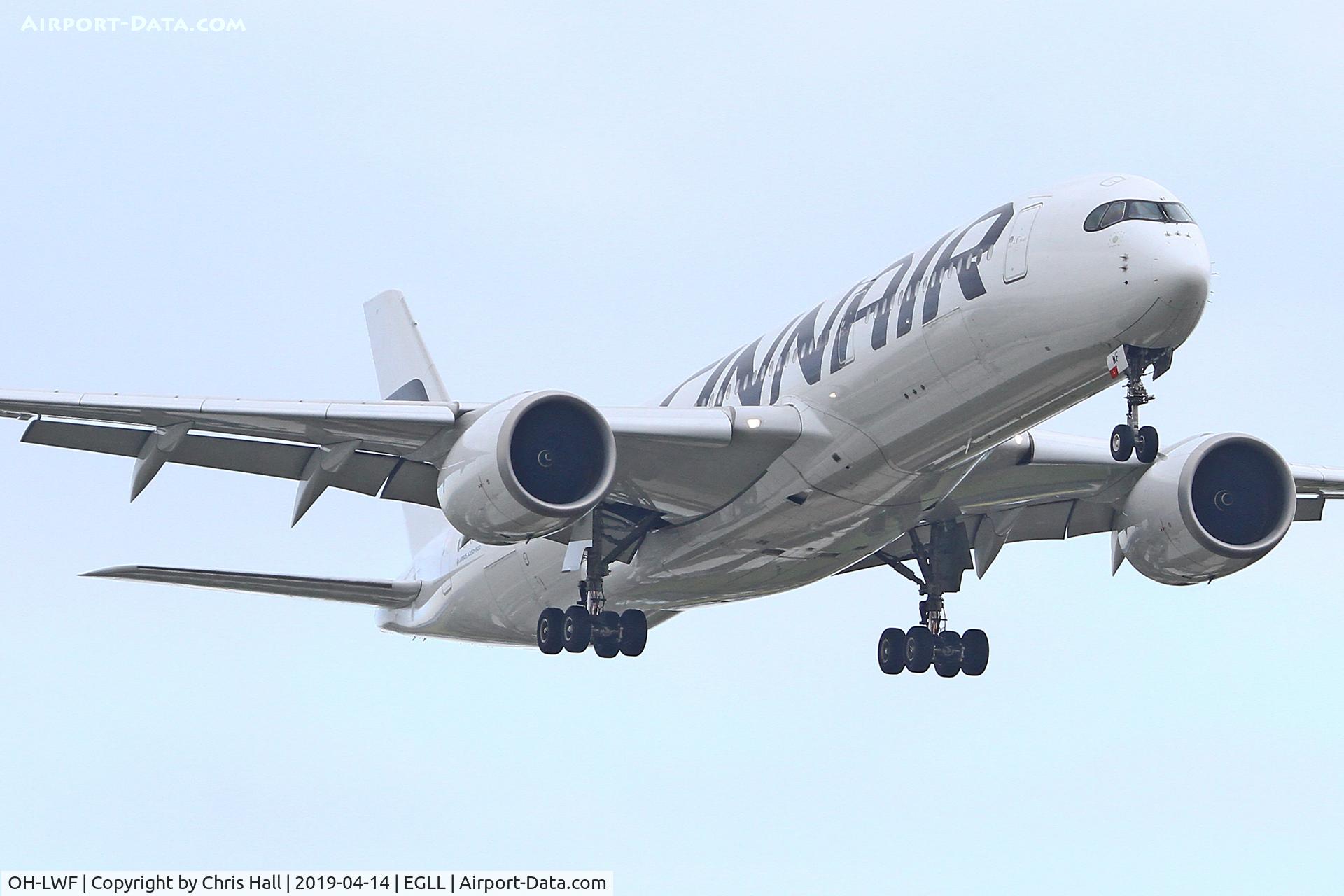 OH-LWF, 2016 Airbus A350-941 C/N 028, Heathrow